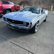 1969 Chevrolet Camaro Convertible Grey RWD Automatic