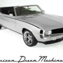 1969 Chevrolet Camaro Convertible Silver/Black #&#039;s Match 327, New Chrome