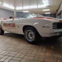 1969 Chevrolet Camaro Convertible White RWD Automatic Pace Car