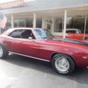 1969 Chevrolet Camaro Garnet red 4 speed car