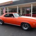 1969 Chevrolet Camaro Hugger orange 350 Hounds Tooth Frame Off Resto