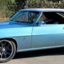 1969 Chevrolet Camaro LT 1 - Pro Touring  1111 Miles Glacier Blue Metallic 2D Co
