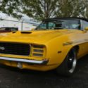 1969 Chevrolet Camaro Rally Sport 98,360 Miles Yellow Convertible 383 CID V8