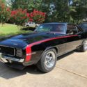 1969 Chevrolet Camaro Rallysport Tuxedo Black Deluxe Red Interior Auto and Air