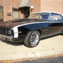 1969 Chevrolet Camaro RS/SS 396 Convertible X22 4 Speed 1967 1968 Factory Black