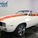 1969 Chevrolet Camaro RS/SS Pace Car 322 Miles Dover White Convertible 396 V8 4