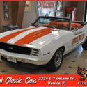 1969 Chevrolet Camaro RS/SS Z11 Pace Car 9999 Miles Dover White / Hugger Orange
