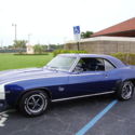 1969 CHEVROLET CAMARO SS 350 4-SPEED, FRONT WHEEL DISC, 5 SPOKE MAGNUM WHEELS