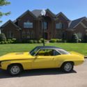 1969 CHEVROLET CAMARO SS 383 4 SPEED RS YELLOW HOUNDSTOOTH FULLY RESTORED