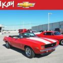 1969 Chevrolet Camaro SS 49222 Miles Red Coupe  8 Cylinder Automatic