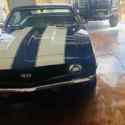 1969 Chevrolet Camaro SS Blue RWD Automatic