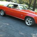 1969 Chevrolet Camaro SS factory code X11, paint code 72- hugger orange