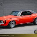 1969 Chevrolet Camaro SS Hugger Orange Convertible 396ci/350hp V8 102 Miles