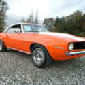 1969 Chevrolet Camaro SS Hugger Orange Convertible X11