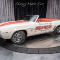 1969 Chevrolet Camaro SS Pace Car Convertible White