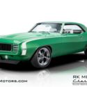 1969 Chevrolet Camaro SS Rallye Green Hardtop ZZ 427 V8 4 Speed Manual