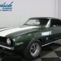 1969 Chevrolet Camaro SS Tribute 31666 Miles Fathom Green Hardtop 350 V8 4 Speed