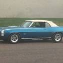 1969 Chevrolet Camaro Super Sport  SS350 4 SPEED Le Mans Blue