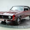 1969 Chevrolet Camaro  V8 6.4L Manual 4-Speed Coupe Burgundy Metallic
