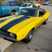 1969 Chevrolet Camaro White