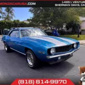 1969 Chevrolet Camaro Z28, Blue with 0 Miles available now!