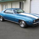 1969 Chevrolet Camaro Z/28 - LeMans Blue CE302 Factory M22 Rockcrusher 3.73 Posi