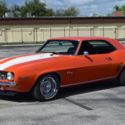 1969 Chevrolet Camaro Z28 Package  DZ302 4spd PS PB 0 Hugger Orange  302 4 Speed
