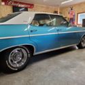 1969 Chevrolet Caprice Sedan Blue RWD Automatic sport sedan