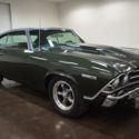 1969 Chevrolet Chevelle  25059 Miles Green Coupe 468 Big Block V8 Turbo 400