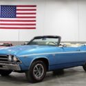 1969 Chevrolet Chevelle Convertible  74952 Miles Blue Convertible 396ci V8 Autom
