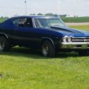 1969 Chevrolet Chevelle Coupe Blue RWD Automatic