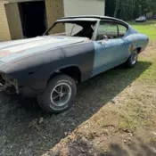 1969 Chevrolet Chevelle Coupe Coupe Blue super sport