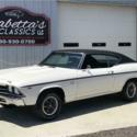 1969 CHEVROLET CHEVELLE  DOVER WHITE 2 DOOR 396 Automatic
