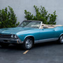 1969 Chevrolet Chevelle Malibu 71,188 Miles Blue Convertible 383 V8 Automatic