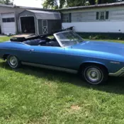 1969 Chevrolet Chevelle Malibu Convertible Convertible Blue