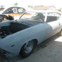 1969 CHEVROLET CHEVELLE ROLLING CHASSIS RACE CAR W/ FORD 9&quot; REGISTERED