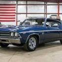 1969 Chevrolet Chevelle SS 396 58528 Miles Dusk Blue Coupe 454ci V8 Automatic