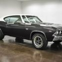 1969 Chevrolet Chevelle SS 396 636 Miles Gray Coupe 396 Big Block V8 Turbo 400 A