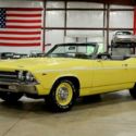 1969 Chevrolet Chevelle SS 396 Convertible 31422 Miles Light Yellow Convertible