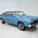 1969 Chevrolet Chevelle SS396 L78 49350 Miles Blue 396/375 L78 4 SPEED M22