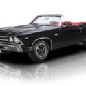 1969 Chevrolet Chevelle Super Sport 1,241 Miles Tuxedo Black Convertible 396 V8