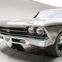 1969 Chevrolet Chevelle  V8 3 Speed Automatic Coupe Colorado Silver Metallic