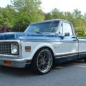 1969 Chevrolet Cheyenne C10 396ci Pickup  0 Blue Pickup 8 Auto