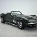 1969 Chevrolet Corvette  18,556 Miles Green Convertible  Automatic