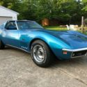 1969 Chevrolet Corvette 350/350 4-Speed &#034;Cortez Silver Bright Blue Interior&#034;