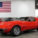 1969 Chevrolet Corvette  72544 Miles Red Coupe 454ci V8 4 Speed Manual