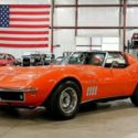 1969 Chevrolet Corvette Stingray 427 49999 Miles Monaco Orange Coupe 427ci V8 4-