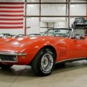1969 Chevrolet Corvette Stingray 72405 Miles Monza Red Convertible 350ci V8 4-Sp