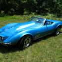 1969 Chevrolet Corvette Stingray Convertible 350 4spd Factory LeMans Blue White