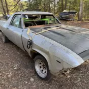 1969 Chevrolet El Camino Sport Coupe Pickup Grey super sport